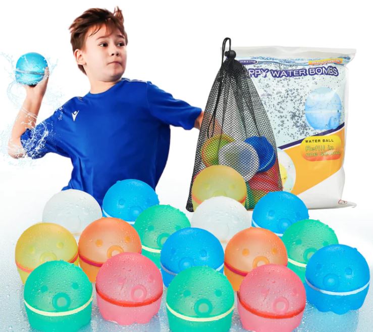 Magnetic Reusable Water Balloons – Your Only Source To Never Ending Fun